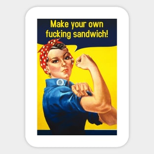 Make Your Own Sandwich Sticker